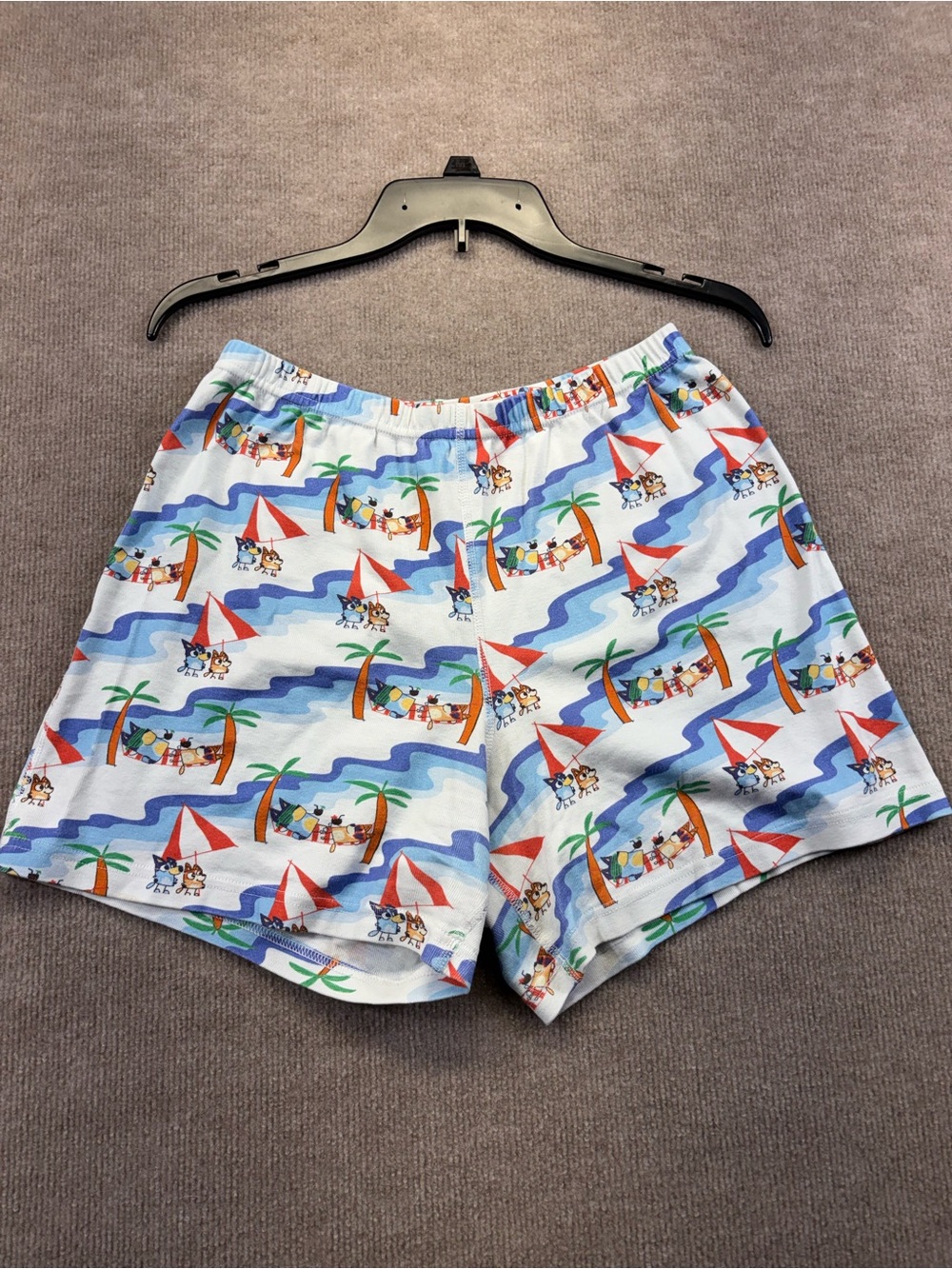 Bluey Hanna Anderson pajamas Shorts Size Small